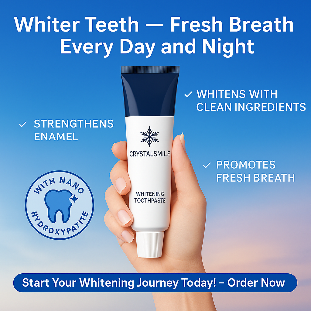 CrystalSmile ™ White ToothPaste
