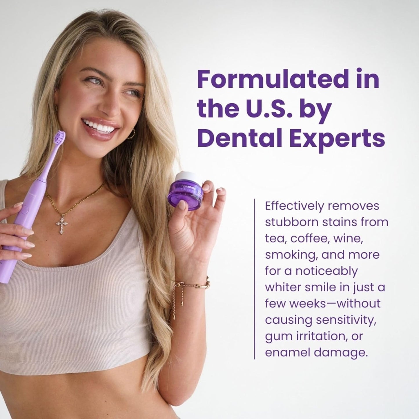 Luminous Lavender™ Teeth Whitening