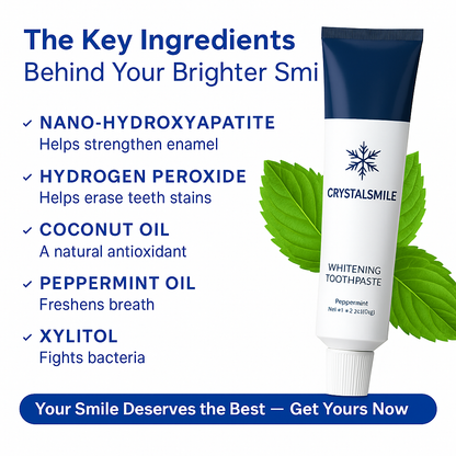 CrystalSmile ™ White ToothPaste