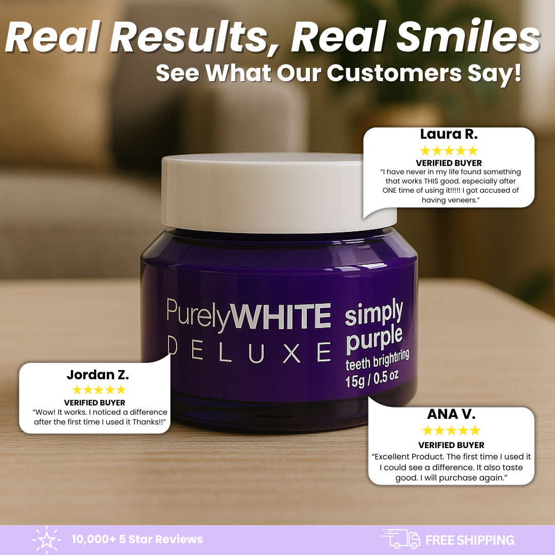 Luminous Lavender™ Teeth Whitening