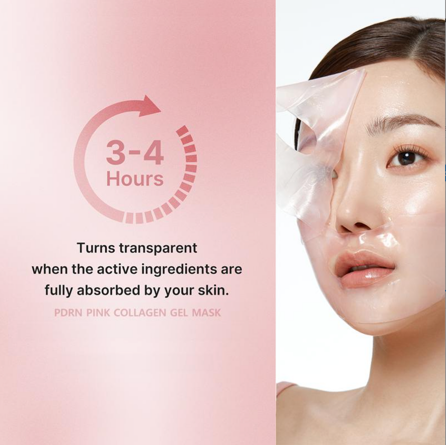 LumiGlow™ Pink Collagen Gel Mask